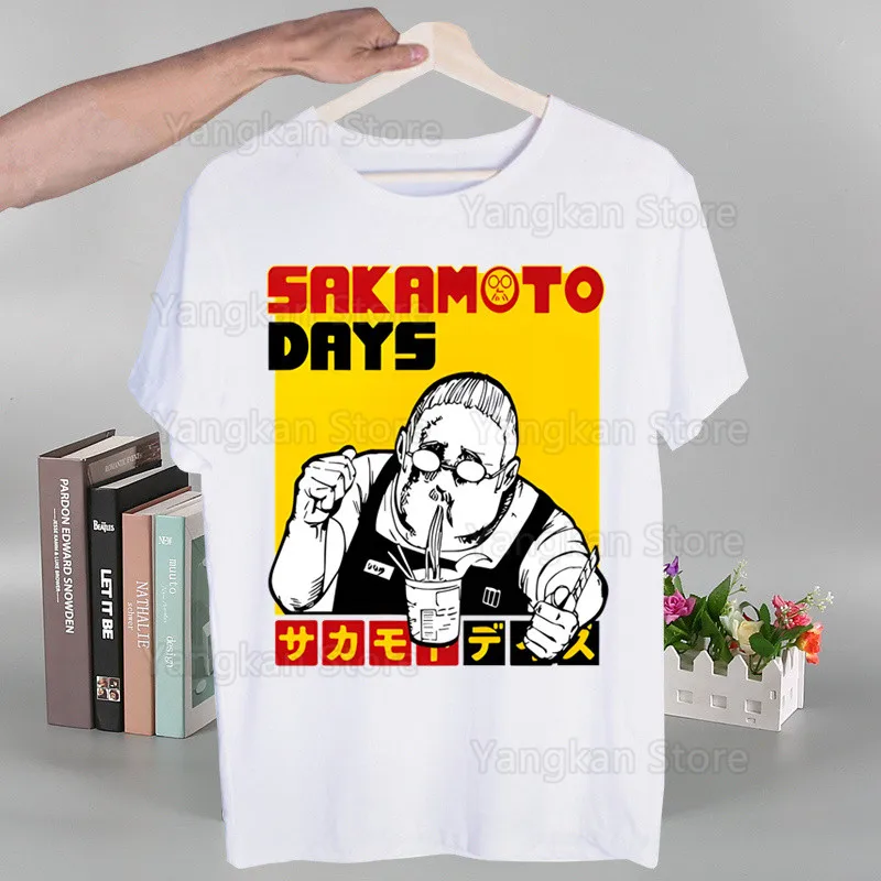 Sakamoto Days Sakamoto Tarou T-Shirt Men Unisex Anime Design Men Tee Shirt Homme Summer Tops Short Sleeve Vintage Style
Sakamoto Days Sakamoto Tarou T-Shirt Men Unisex Anime Design Men Tee Shirt Homme Summer Tops Short Sleeve Vintage Style