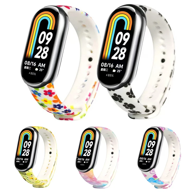 Sport Watchbands For Xiaomi Mi band 8-9 NFC Replacement miband7/6 silicone Bracelet waterproof Strap smart mi 3 4 5 Accessories
Sport Watchbands For Xiaomi Mi band 8-9 NFC Replacement miband7/6 silicone Bracelet waterproof Strap smart mi 3 4 5 Accessories