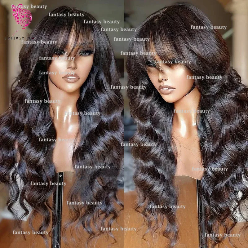 Black body wave High density lace wigs with bangs Glueless lace wig 13 x 6 Front lace wig 360 HD Lace 5 x 5 lace Brazilian hair
Black body wave High density lace wigs with bangs Glueless lace wig 13 x 6 Front lace wig 360 HD Lace 5 x 5 lace Brazilian hair