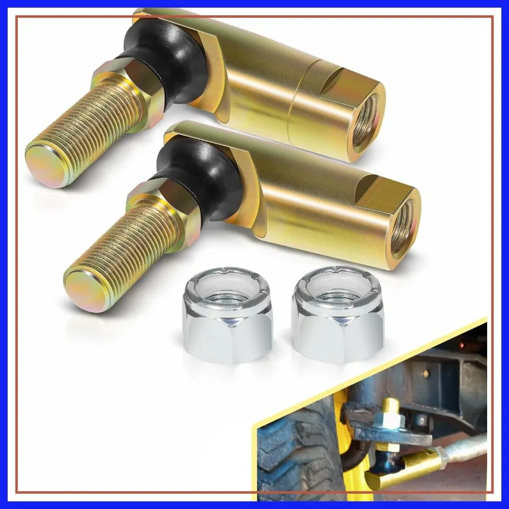 Steering Tie Rod Ball Joint Ends for X465 X485 GX325 GX335 F910 F935, Replaces AM133072 AM133073 AM133074 M86977 (2 Set)
Steering Tie Rod Ball Joint Ends for X465 X485 GX325 GX335 F910 F935, Replaces AM133072 AM133073 AM133074 M86977 (2 Set)