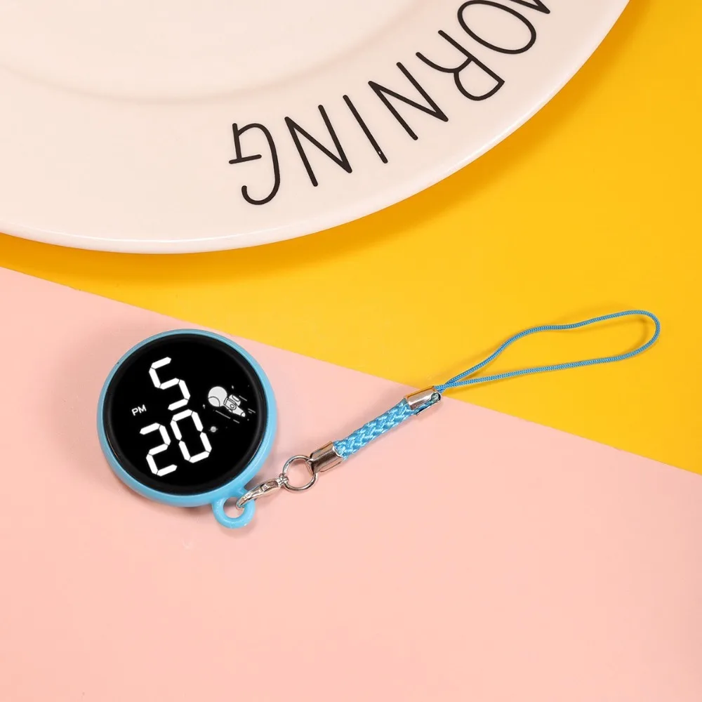 Portable Touch Screen Students Clock Waterproof LED Digital Pocket Watches Multifunctional Timepiece Keychain Unisex
Portable Touch Screen Students Clock Waterproof LED Digital Pocket Watches Multifunctional Timepiece Keychain Unisex