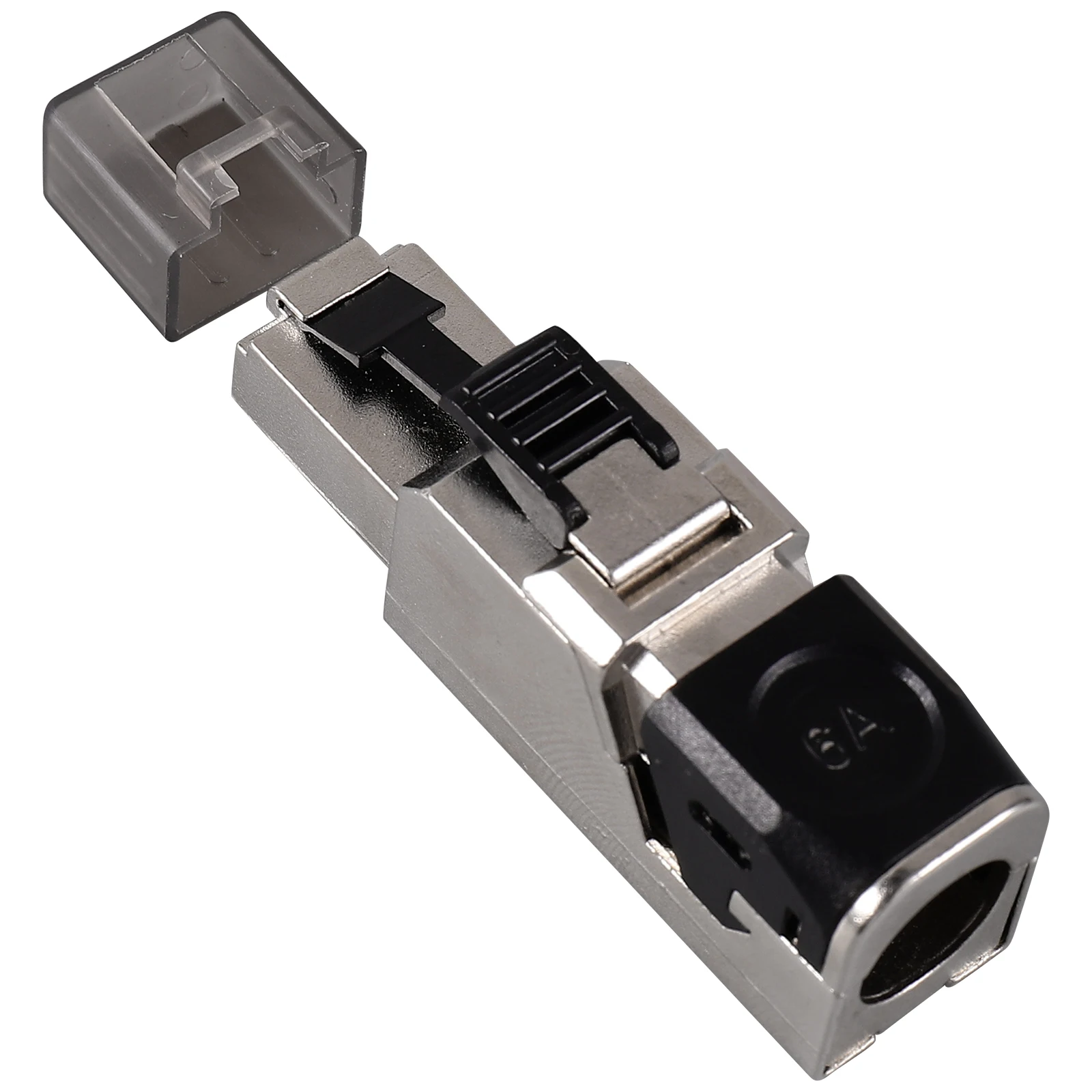 Crimp-free Shielded Gold-plated Cat6A 10Gbps Tool-free Ethernet Shielded Connector Plugs Plugs Network Accessories
Crimp-free Shielded Gold-plated Cat6A 10Gbps Tool-free Ethernet Shielded Connector Plugs Plugs Network Accessories
