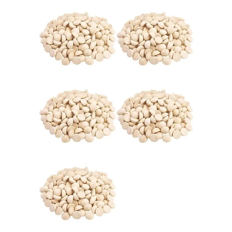 ABJI-1500Pcs Split Wood Balls Unfinished Half Wooden Balls Half Round Craft Balls 15Mm
ABJI-1500Pcs Split Wood Balls Unfinished Half Wooden Balls Half Round Craft Balls 15Mm
