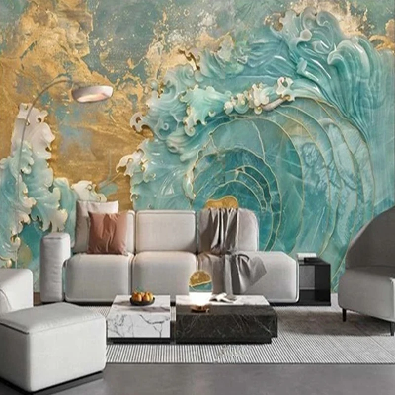 Custom Size Mural Home Decor Wallpaper Modern 3D Stereo Marble Texture Wall Art Painting For Living Room Sofa Background
Custom Size Mural Home Decor Wallpaper Modern 3D Stereo Marble Texture Wall Art Painting For Living Room Sofa Background