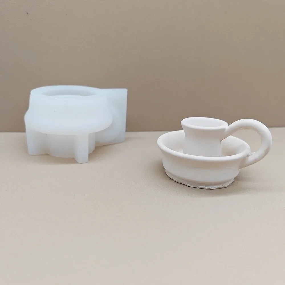 Reusable Silicone Teacup Candle Mold DIY Plaster/Concrete/Epoxy Resin Candle Holders for Creative Crafting & Home Decor
Reusable Silicone Teacup Candle Mold DIY Plaster/Concrete/Epoxy Resin Candle Holders for Creative Crafting & Home Decor