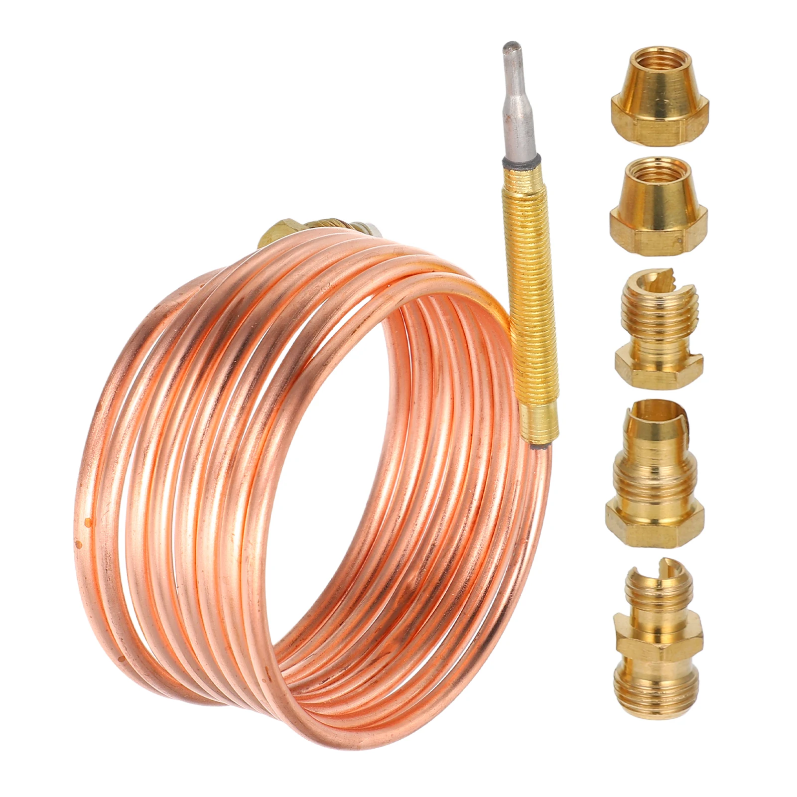 Thermocouple Sensor Probe for Gas Stove Fireplace Water Heater Kit Universal Adaptors Replacement Parts Long Life Precision
Thermocouple Sensor Probe for Gas Stove Fireplace Water Heater Kit Universal Adaptors Replacement Parts Long Life Precision