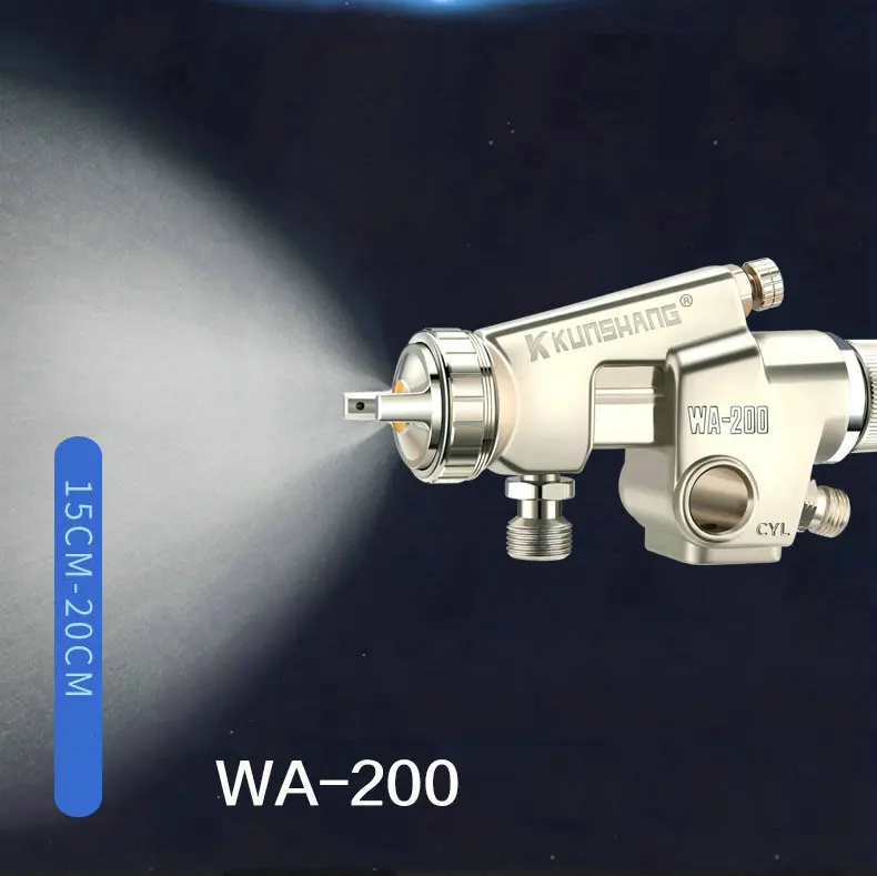 WA-200 Automatic Spray Gun Pneumatic High Atomization Large Diameter Spraying Equipment Spray Paint Machine Precision Spray Gun
WA-200 Automatic Spray Gun Pneumatic High Atomization Large Diameter Spraying Equipment Spray Paint Machine Precision Spray Gun