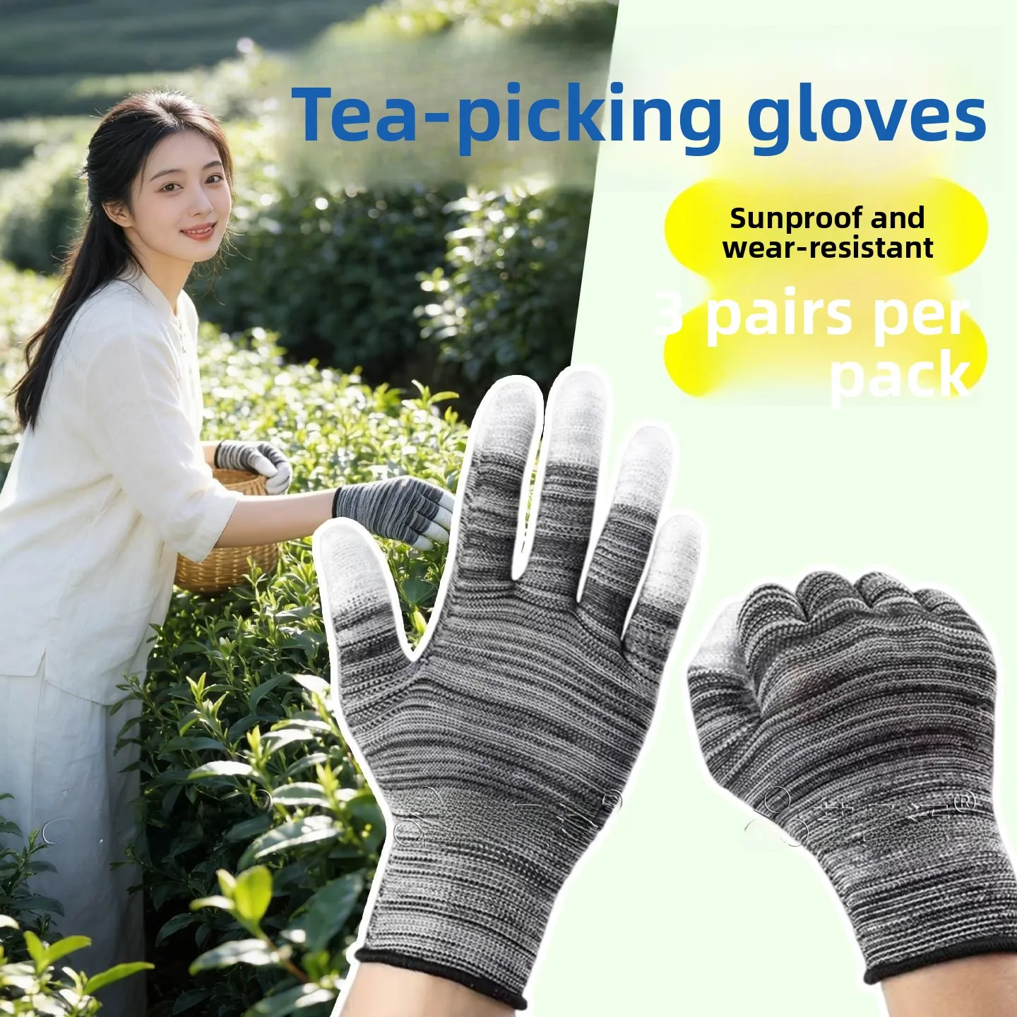 Thin Nylon PU Coated Gloves Black White Tea Picking Fishing Harvesting Half Finger Labor Protection Wear Resistant Packaging
Thin Nylon PU Coated Gloves Black White Tea Picking Fishing Harvesting Half Finger Labor Protection Wear Resistant Packaging