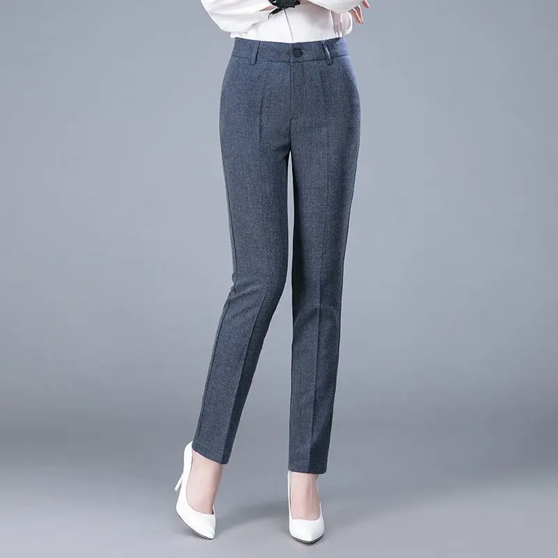 Women's Solid Color Spring and Autumn Thin New Loose Button Pockets Straight Trousers Zipper High Waist All-match Casual Pants
Women's Solid Color Spring and Autumn Thin New Loose Button Pockets Straight Trousers Zipper High Waist All-match Casual Pants