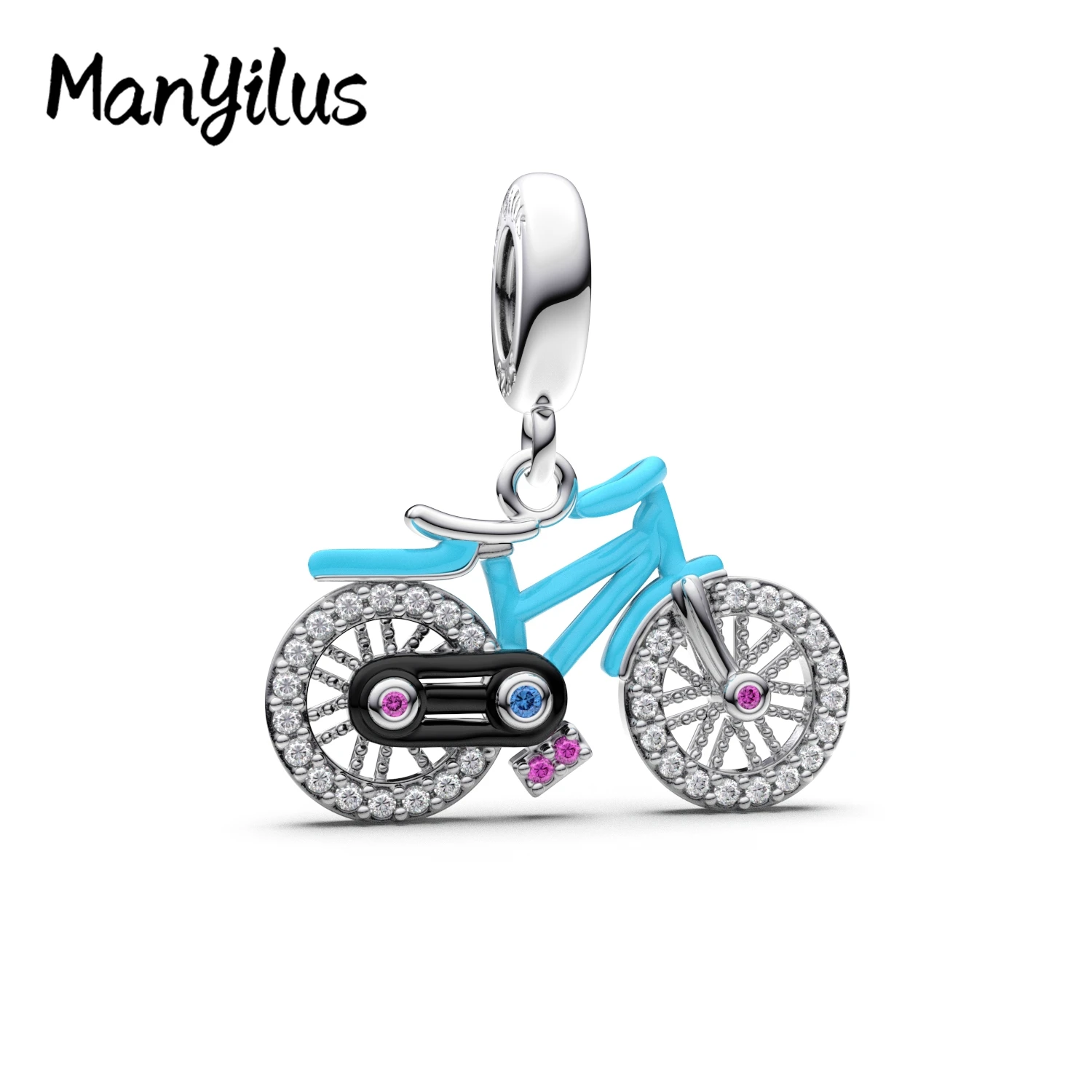 Manyilus 2025 Bicycle Charms S925 Sterling Silver Women's Jewelry Beads For 925 Original Bracelet DIY Necklaces Jewelry Gifts
Manyilus 2025 Bicycle Charms S925 Sterling Silver Women's Jewelry Beads For 925 Original Bracelet DIY Necklaces Jewelry Gifts