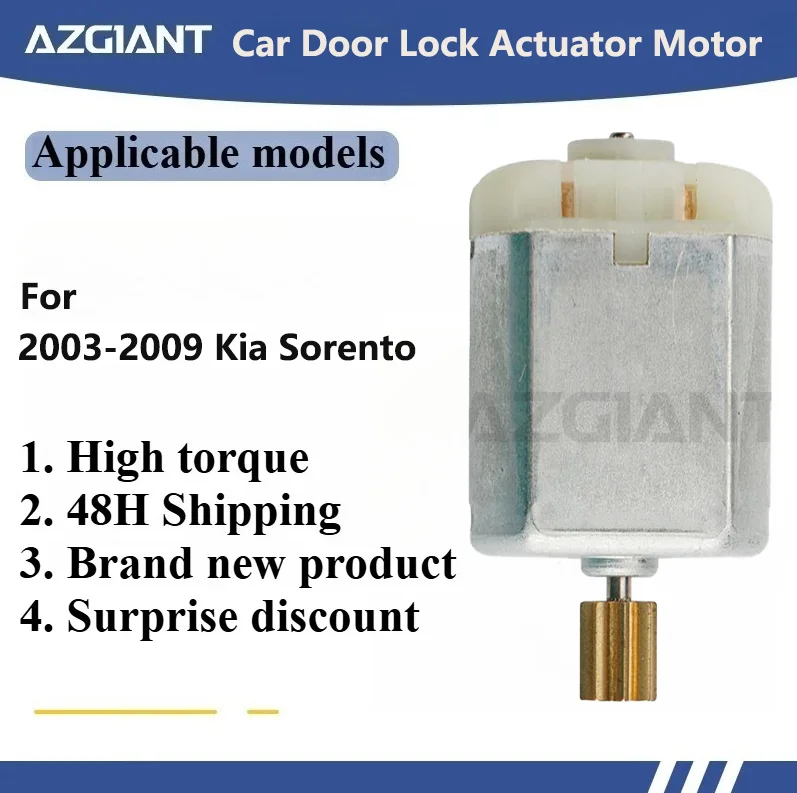 AZGIANT 8 teeth 3E1766 High quality car door lock motor for 2003-2009 Kia Sorento Door Lock Actuator Latch Motor Mechanism
AZGIANT 8 teeth 3E1766 High quality car door lock motor for 2003-2009 Kia Sorento Door Lock Actuator Latch Motor Mechanism