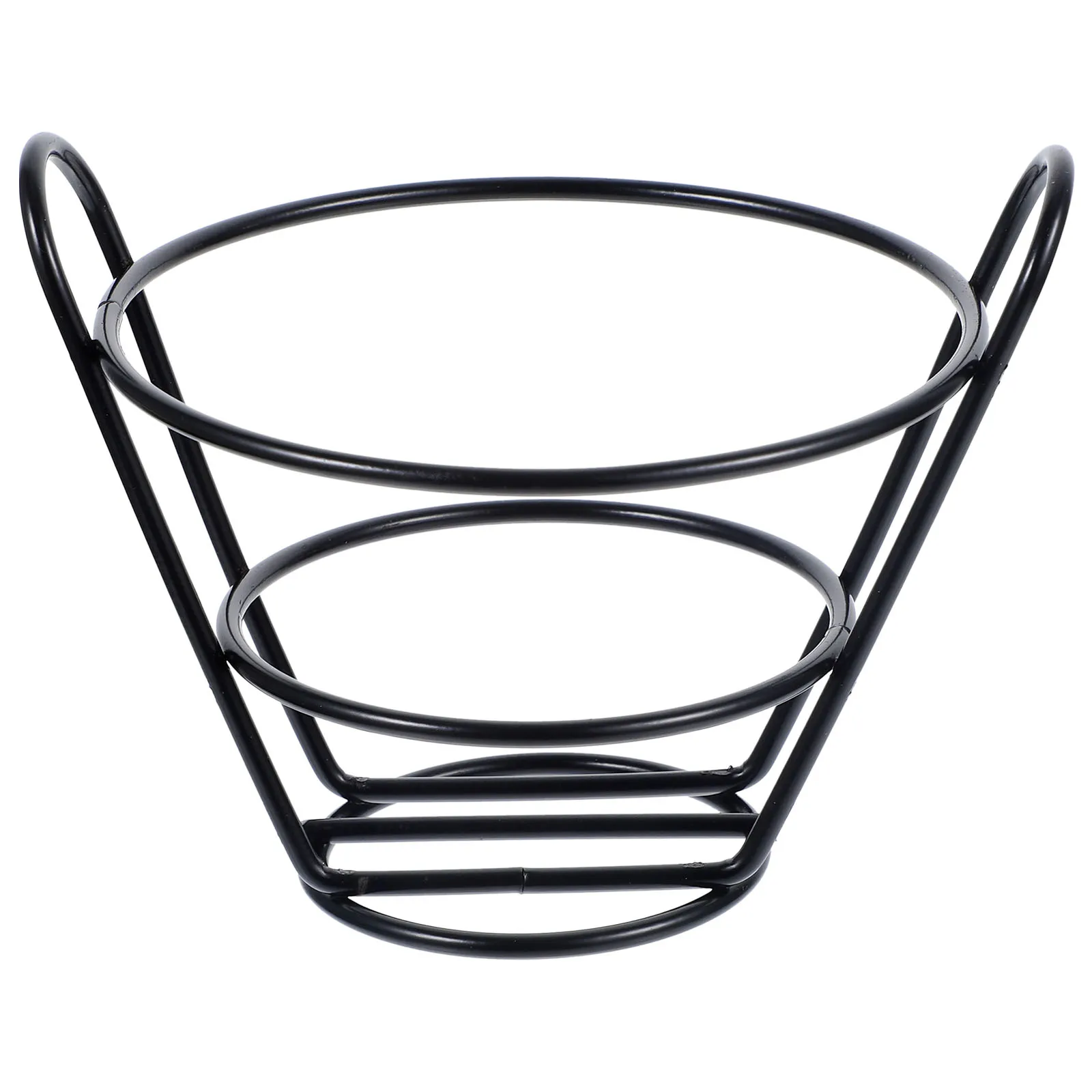Iron Tapered Snack Basket for French Fries Fried Chicken Hollow out Metal Bread Daily Use Holder Storage Container Stylish
Iron Tapered Snack Basket for French Fries Fried Chicken Hollow out Metal Bread Daily Use Holder Storage Container Stylish