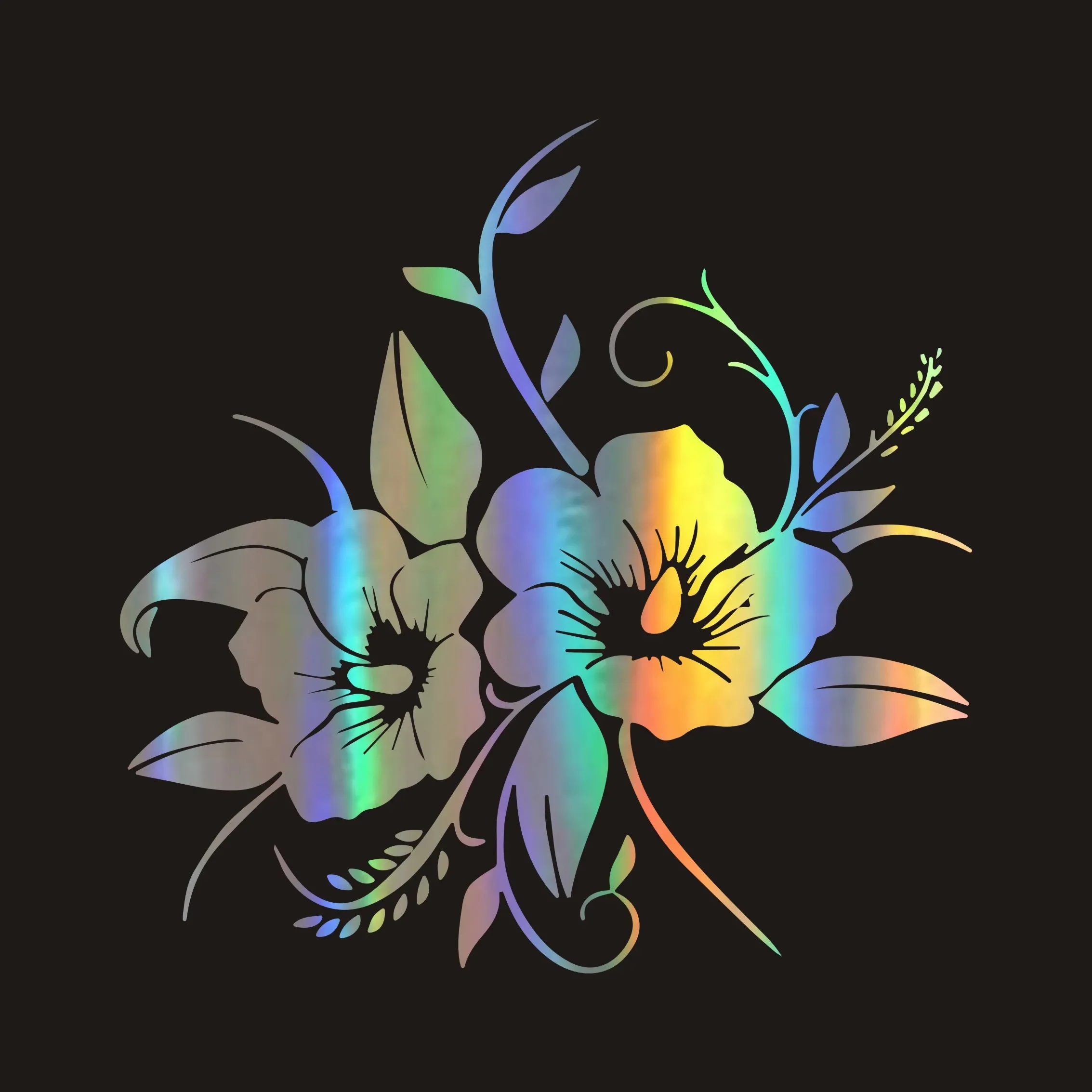1pc Holographic Rose Lotus Flower Vinyl Sticker Waterproof for Car Motorcycle Window Body Decor
1pc Holographic Rose Lotus Flower Vinyl Sticker Waterproof for Car Motorcycle Window Body Decor