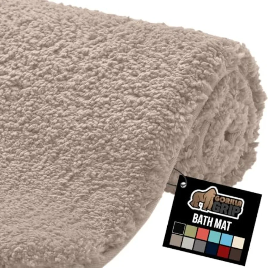 GORILLA GRIP Bathroom Rugs 36x24 Ultra Soft Absorbent Mat Thick Plush Bath Rug Machine Washable Microfiber Quick Dry Mats for S
GORILLA GRIP Bathroom Rugs 36x24 Ultra Soft Absorbent Mat Thick Plush Bath Rug Machine Washable Microfiber Quick Dry Mats for S