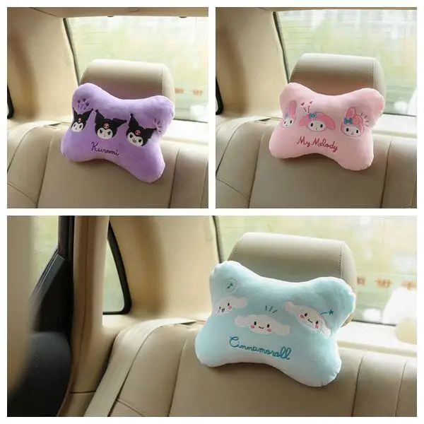 Sanrio Melody Car Plush Neck Pillow Cute Cartoon Kuromi Little Devil Cinnamon Pudding Headrest Car Decoration Ornaments
Sanrio Melody Car Plush Neck Pillow Cute Cartoon Kuromi Little Devil Cinnamon Pudding Headrest Car Decoration Ornaments