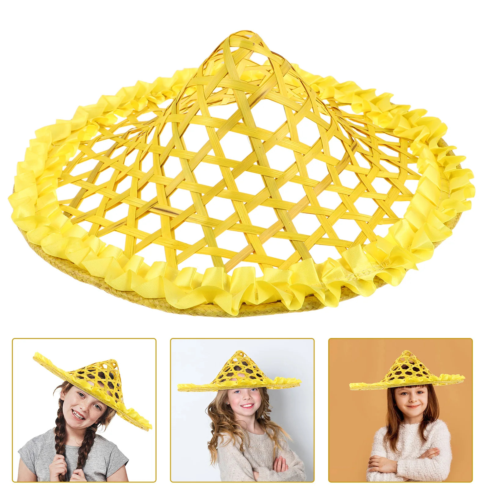 Colorful Handwoven Bamboo Stage Performance Hat Lightweight Cultural Dance Cone Cap For Outdoor Festival Asian Rainproof
Colorful Handwoven Bamboo Stage Performance Hat Lightweight Cultural Dance Cone Cap For Outdoor Festival Asian Rainproof