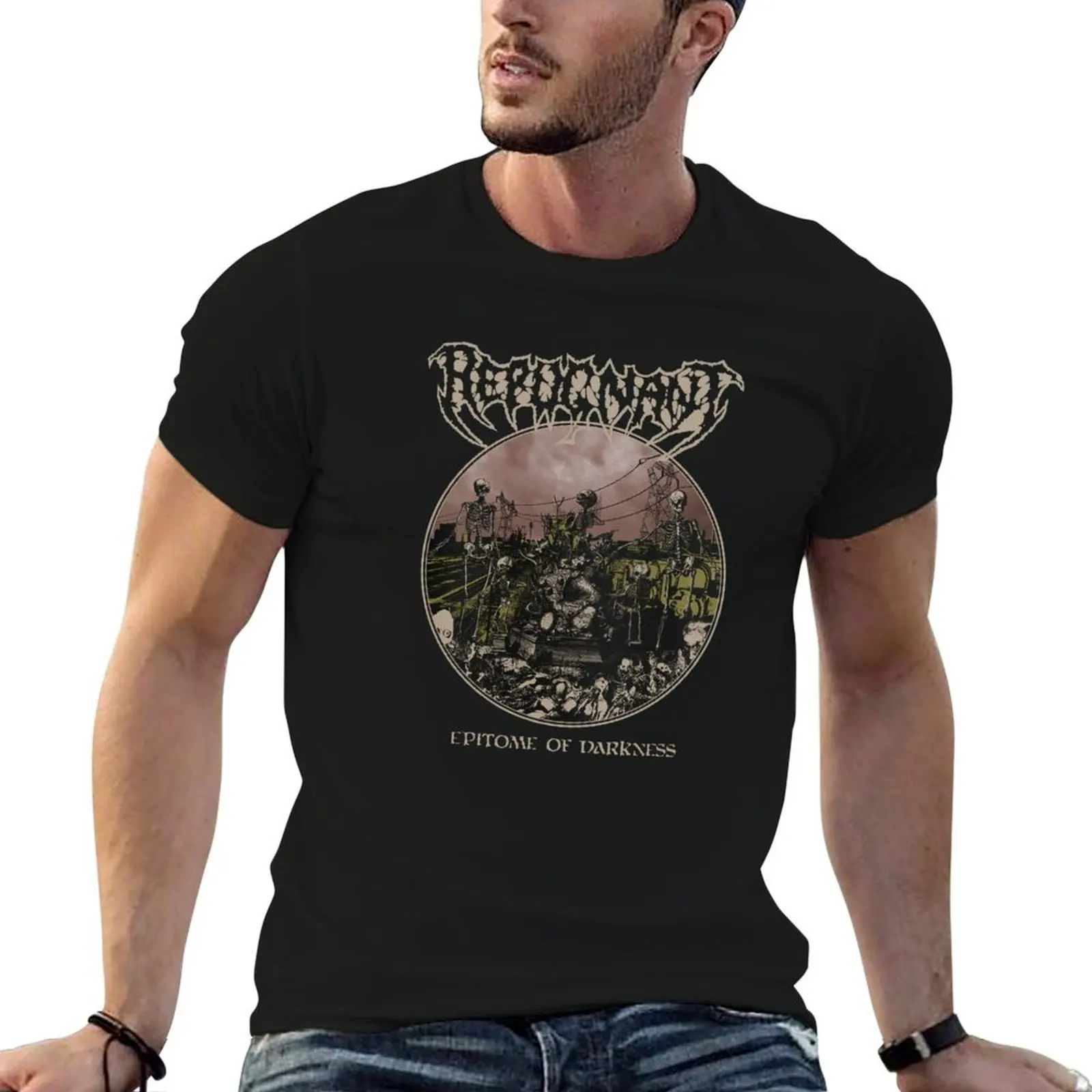 REPUGNANT Epitome Of Darkness T-Shirt man t shirts high quality luxury brand graphic t shirts for man T-Shirt
REPUGNANT Epitome Of Darkness T-Shirt man t shirts high quality luxury brand graphic t shirts for man T-Shirt