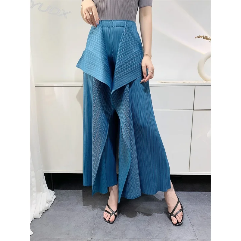 Miyake Pleated Pants Women's Wide Leg Pants Loose Design Fashion Niche Irregular Comfortable Casual 2023 Summer New Trousers
Miyake Pleated Pants Women's Wide Leg Pants Loose Design Fashion Niche Irregular Comfortable Casual 2023 Summer New Trousers