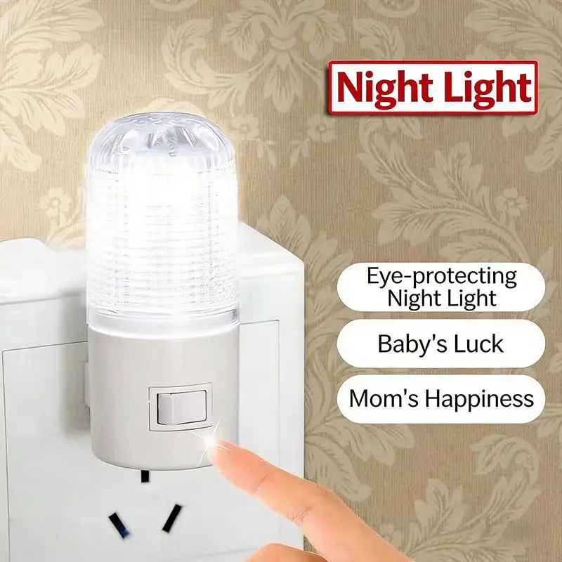 1PC LED Night Light EU/US Plug Emergency Light Living Room Bedroom Light Wall Mounted Home Bedside Lamp Kid Baby
1PC LED Night Light EU/US Plug Emergency Light Living Room Bedroom Light Wall Mounted Home Bedside Lamp Kid Baby