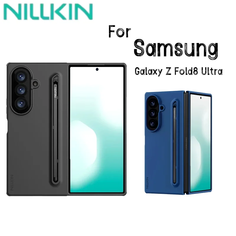 For Samsung Galaxy Z Fold 8 Ultra Nillkin Flex Pure Fold Case With Pen Holder Anti Fall Protective Phone Case (S Pen version)
For Samsung Galaxy Z Fold 8 Ultra Nillkin Flex Pure Fold Case With Pen Holder Anti Fall Protective Phone Case (S Pen version)