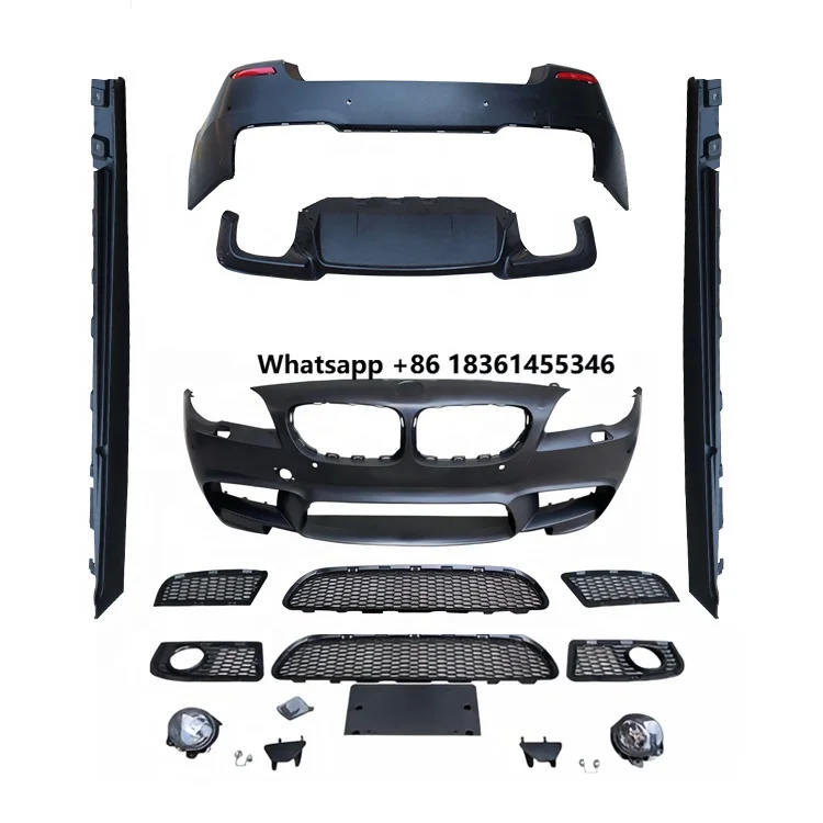 For 5 Series F10 F18 M5 Style 2011-2017 PP Plastic Front Bumper Fog Light Grill Rear Bumper Side Skirts Bodykit Body Kit
For 5 Series F10 F18 M5 Style 2011-2017 PP Plastic Front Bumper Fog Light Grill Rear Bumper Side Skirts Bodykit Body Kit