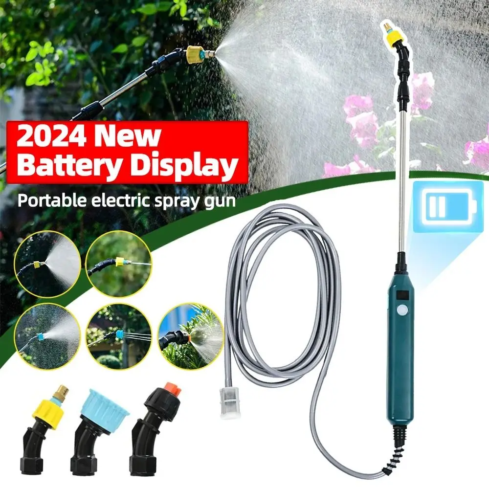 Portable 2400mAh Electric Gardening Sprayer USB Watering Garden Sprinkler Efficient Irrigation Tool High-Pressure Sprinkler
Portable 2400mAh Electric Gardening Sprayer USB Watering Garden Sprinkler Efficient Irrigation Tool High-Pressure Sprinkler