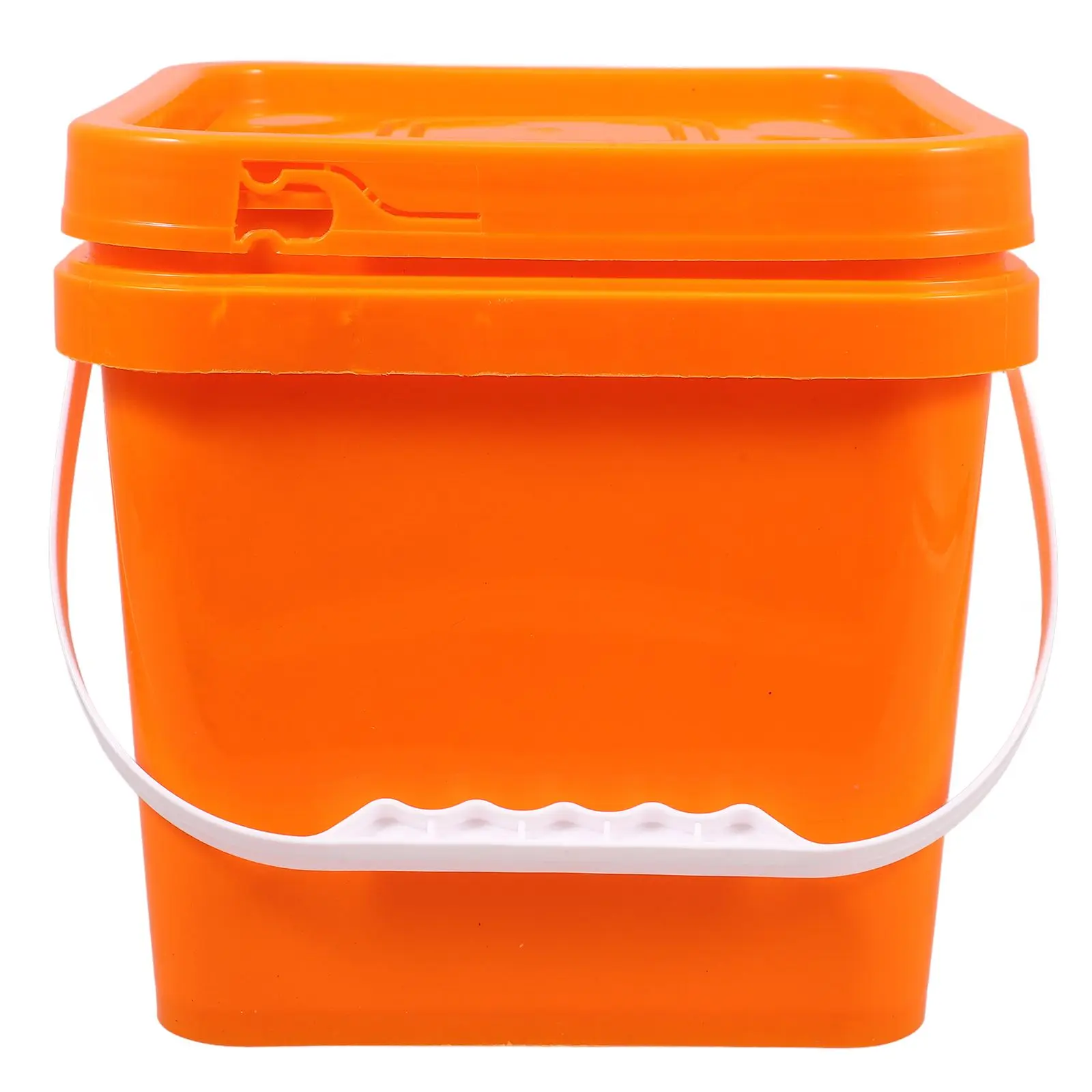 5L Orange Paint Bucket Square Tub with Lid for Storage Container Bin Plastic Barrel Coating Powder Industrial Freeze Dry
5L Orange Paint Bucket Square Tub with Lid for Storage Container Bin Plastic Barrel Coating Powder Industrial Freeze Dry