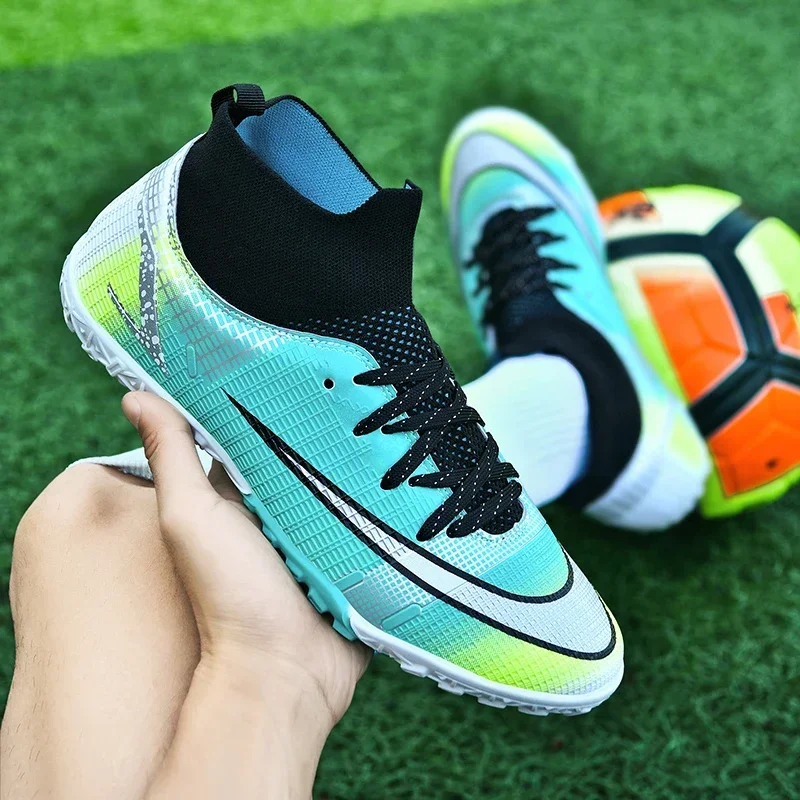 New Men Professional Soccer Shoes Cleats Sport Grass Women Match Training Football Boots TF Ultra-light Non-slip Unisex
New Men Professional Soccer Shoes Cleats Sport Grass Women Match Training Football Boots TF Ultra-light Non-slip Unisex