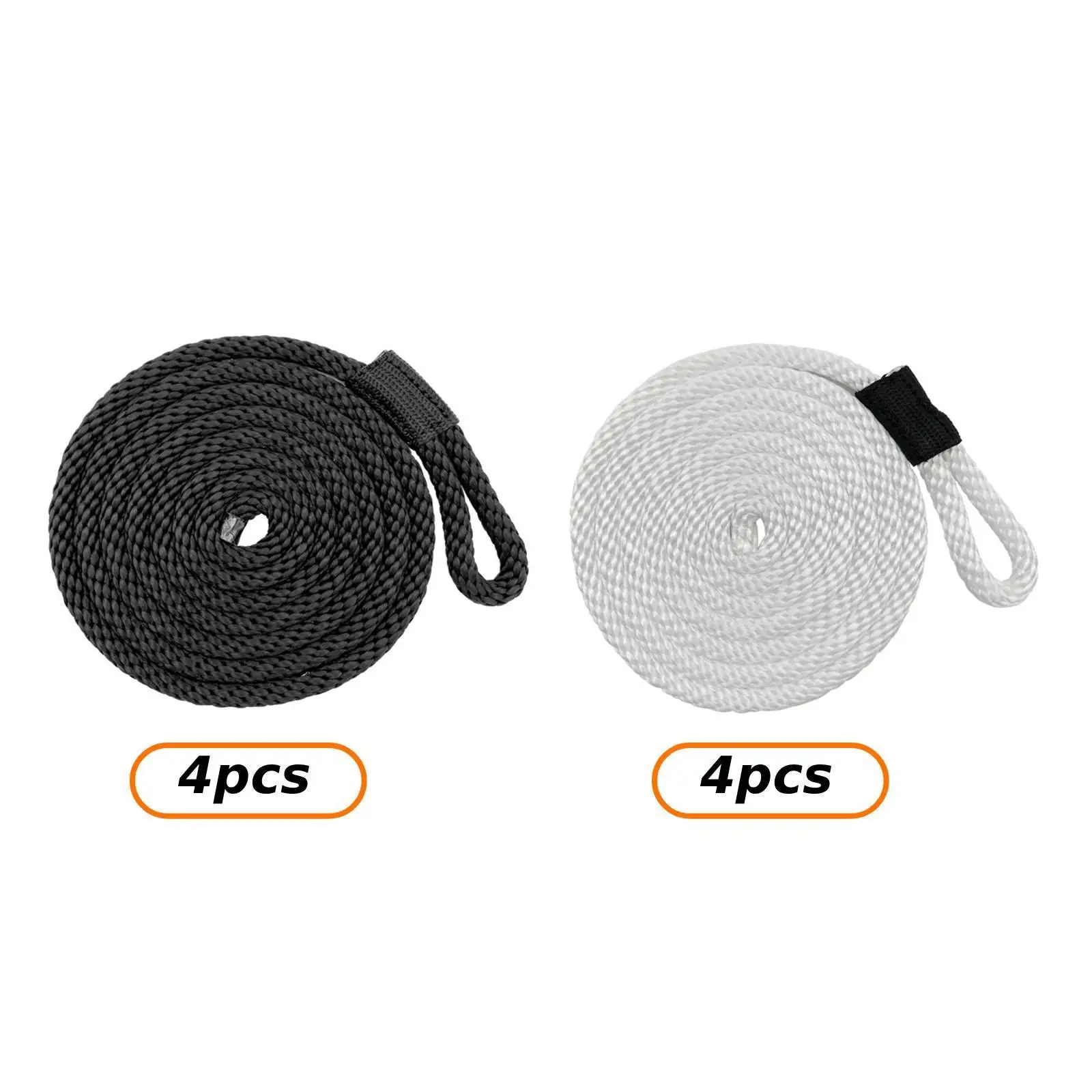4 Pieces Docklines Mooring Rope Rafting Heavy Duty 2M Braided High Performance Marine Berthing Rope Boat Cord Boat Dock Line
4 Pieces Docklines Mooring Rope Rafting Heavy Duty 2M Braided High Performance Marine Berthing Rope Boat Cord Boat Dock Line