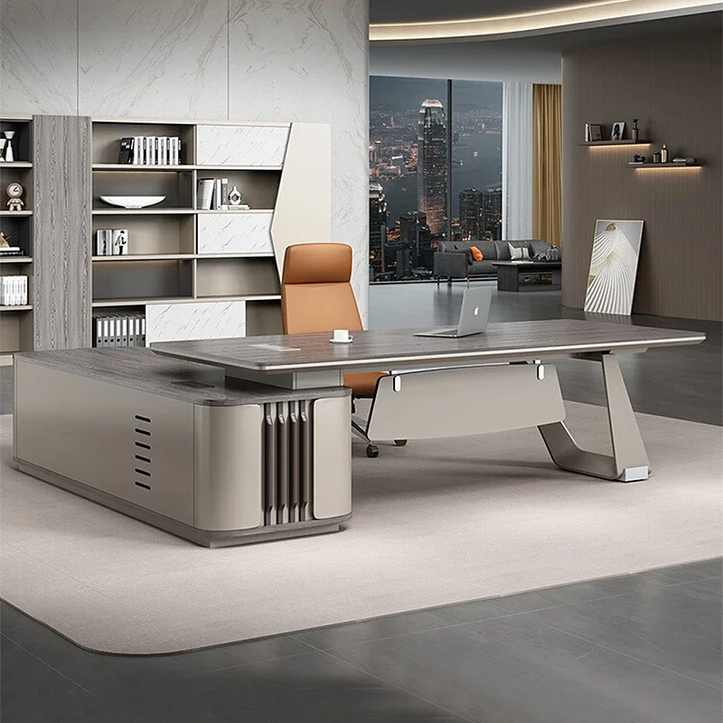 Asthetic Conference Office Desk Light Luxury Modern Reception Long Office Desk Executive Minimalist Bureau Meuble Furniture
Asthetic Conference Office Desk Light Luxury Modern Reception Long Office Desk Executive Minimalist Bureau Meuble Furniture
