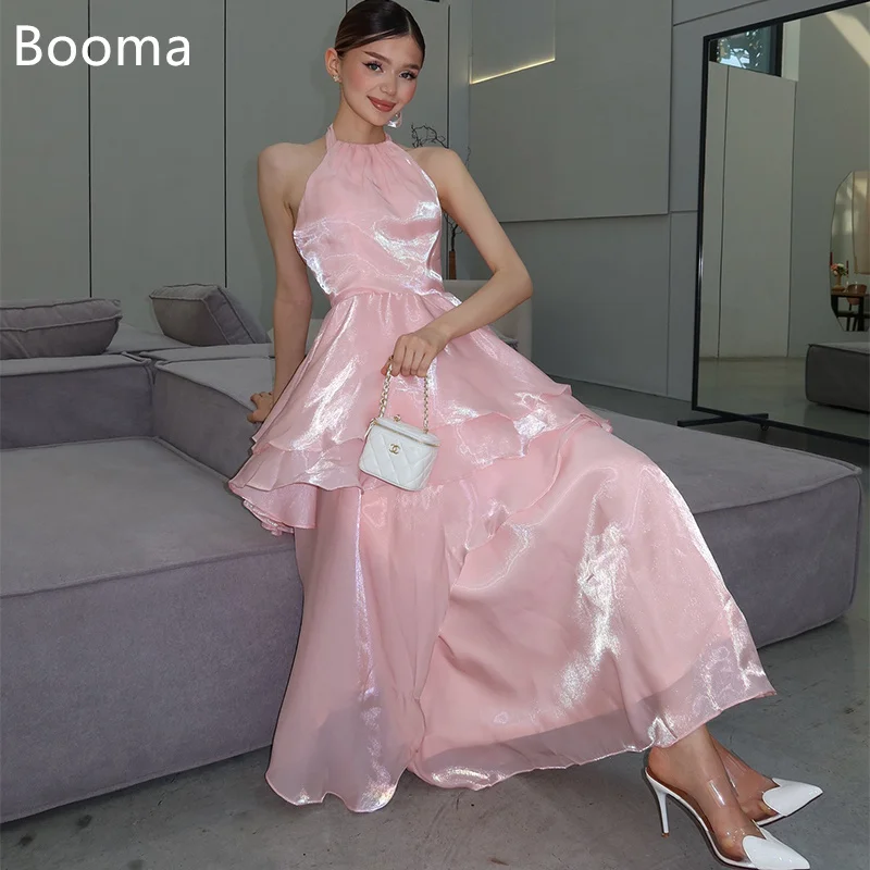 Booma Shiny A-Line Evening Dresses Formal Party Gowns for Women Long Backless Sleeveless Elegant Prom Gown Customize 2025
Booma Shiny A-Line Evening Dresses Formal Party Gowns for Women Long Backless Sleeveless Elegant Prom Gown Customize 2025