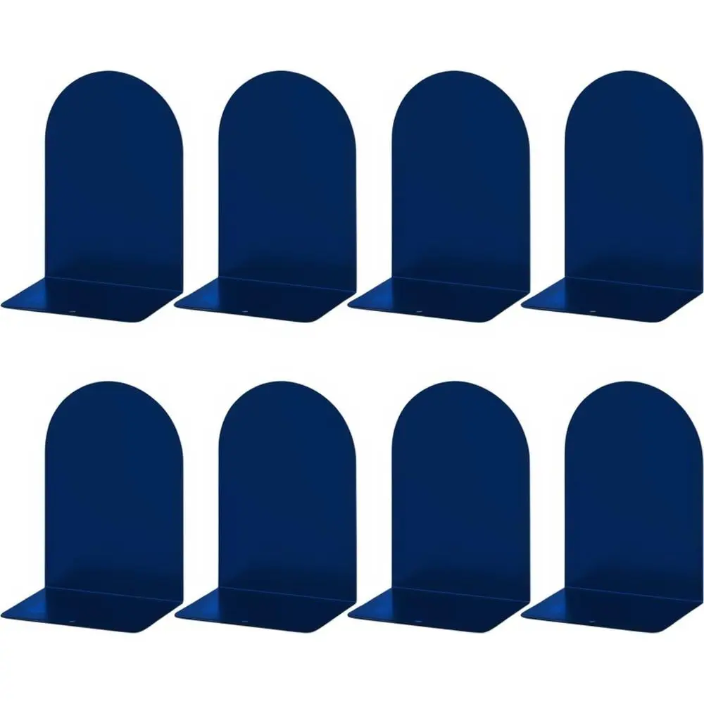 Set of 8 Metal Bookends, Blue, for Books and Shelves, Ideal for School or Office Organization
Set of 8 Metal Bookends, Blue, for Books and Shelves, Ideal for School or Office Organization