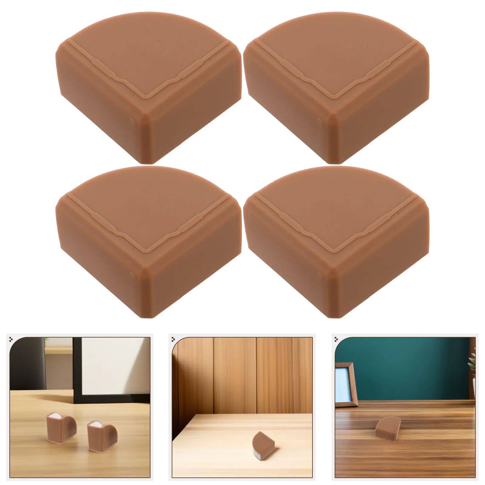 4Pcs Silicone Table Corner Protectors Baby Proofing Full Wrap Edge Guards Anti-Collision Bumpers Safety for Furniture Desk Home
4Pcs Silicone Table Corner Protectors Baby Proofing Full Wrap Edge Guards Anti-Collision Bumpers Safety for Furniture Desk Home