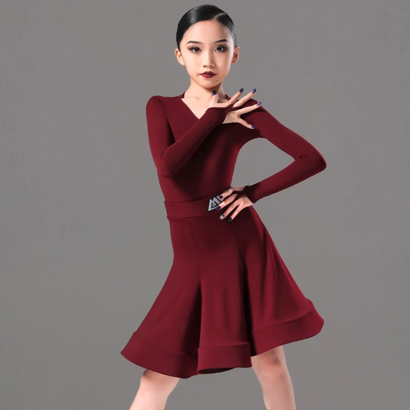 2024 New Latin Dance Costume Girl's Competition Practice Wear Long sleeved Split Suit Ballroom Dance Performance Clothing VBH410
2024 New Latin Dance Costume Girl's Competition Practice Wear Long sleeved Split Suit Ballroom Dance Performance Clothing VBH410