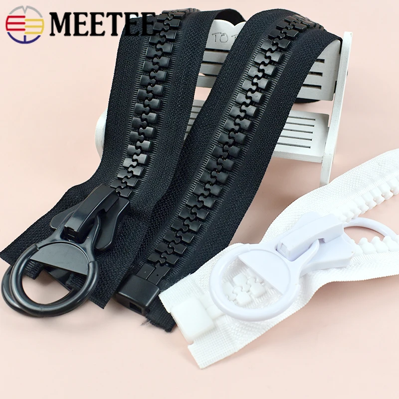 1Pc Meetee 20# 60-300cm Extra Large Resin Zipper Black Open End Zip Jacket Tent Double Sided Zips Puller Garment Replace Crafts
1Pc Meetee 20# 60-300cm Extra Large Resin Zipper Black Open End Zip Jacket Tent Double Sided Zips Puller Garment Replace Crafts