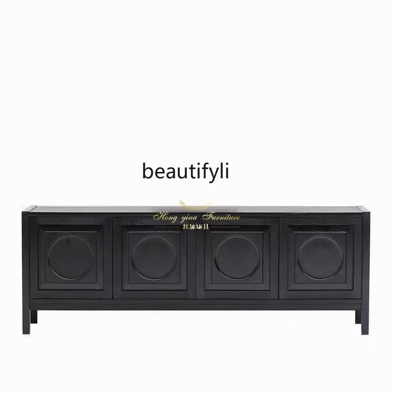 French retro TV cabinet wabi-sabi wind medieval solid wood dining side cabinet storage storage cabinet Y96
French retro TV cabinet wabi-sabi wind medieval solid wood dining side cabinet storage storage cabinet Y96