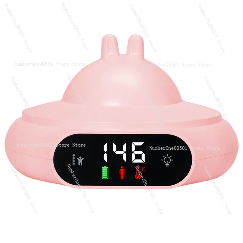 New parent-child infrared height measuring instrument Human body induction temperature display Soft light night light height
New parent-child infrared height measuring instrument Human body induction temperature display Soft light night light height