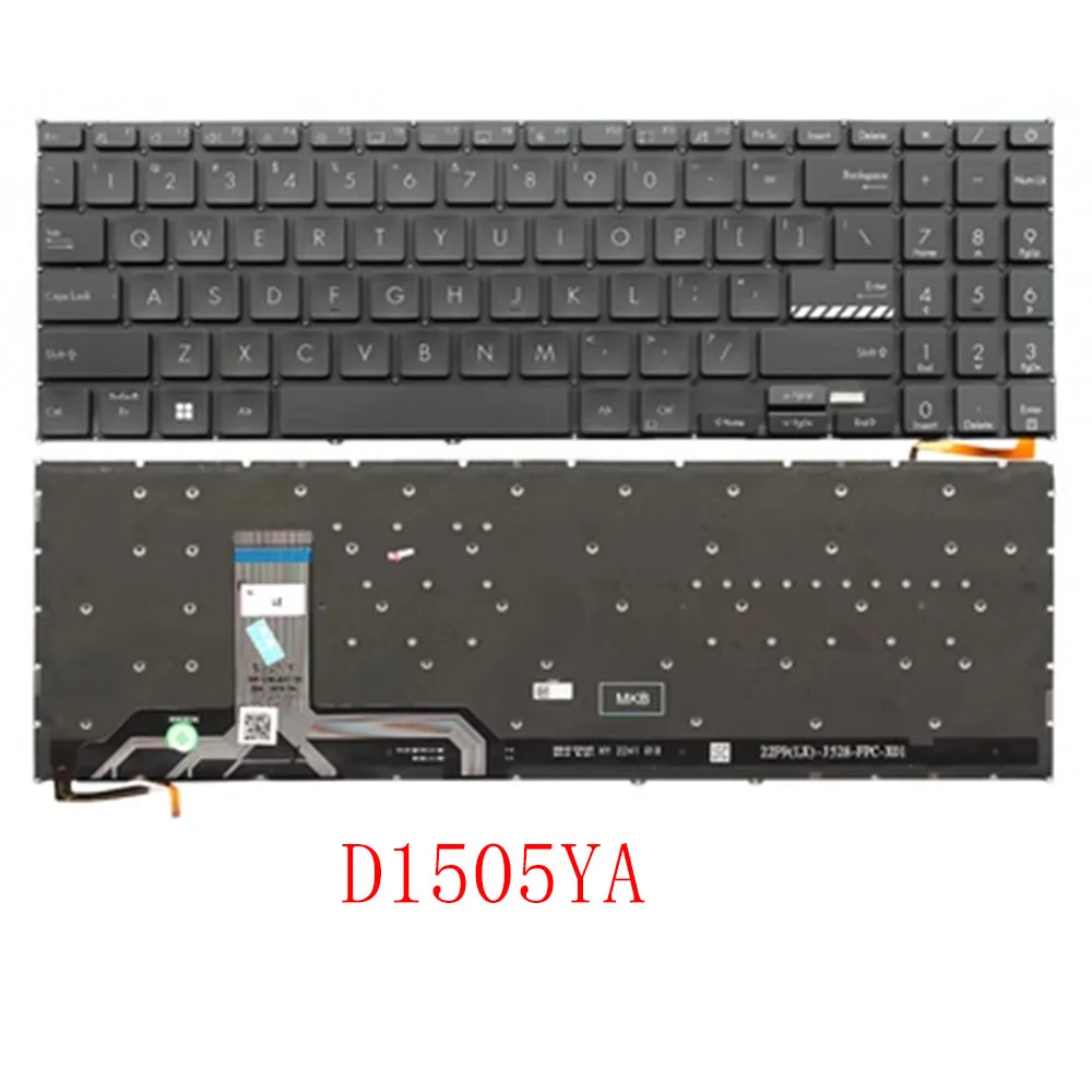 Laptop Keyboard For ASUS Vivobook 15 OLED D1505YA Without Frame Black United States US With Backlit
Laptop Keyboard For ASUS Vivobook 15 OLED D1505YA Without Frame Black United States US With Backlit