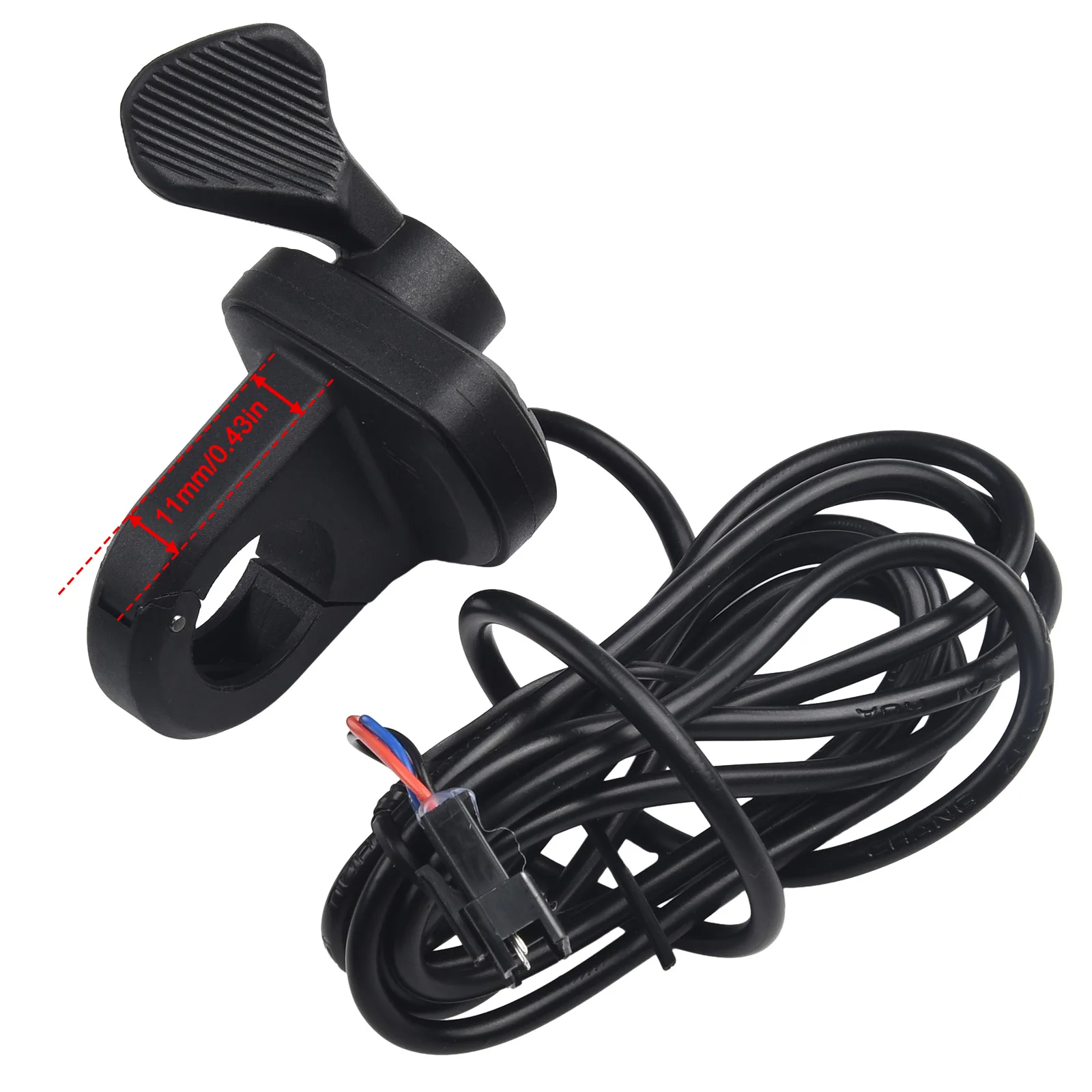 Thumb Throttle for Ebike Right Hand Control Suitable for 72V For Bafang 0102 HD Fits Standard 22 2mm Handlebars
Thumb Throttle for Ebike Right Hand Control Suitable for 72V For Bafang 0102 HD Fits Standard 22 2mm Handlebars
