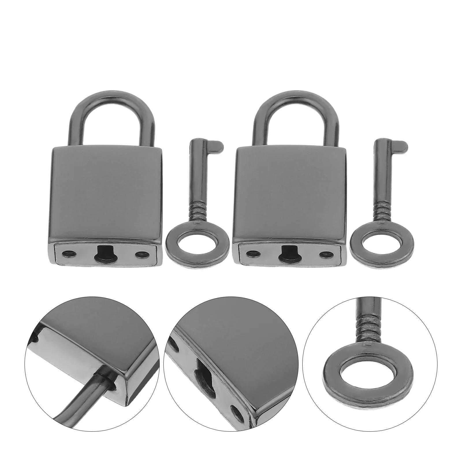 6Sets Small Padlocks Alloy Keyed Locks for Luggage Travel Suitcase Backpack Diary Security Zipper Lock Backpack Lock Security 
6Sets Small Padlocks Alloy Keyed Locks for Luggage Travel Suitcase Backpack Diary Security Zipper Lock Backpack Lock Security