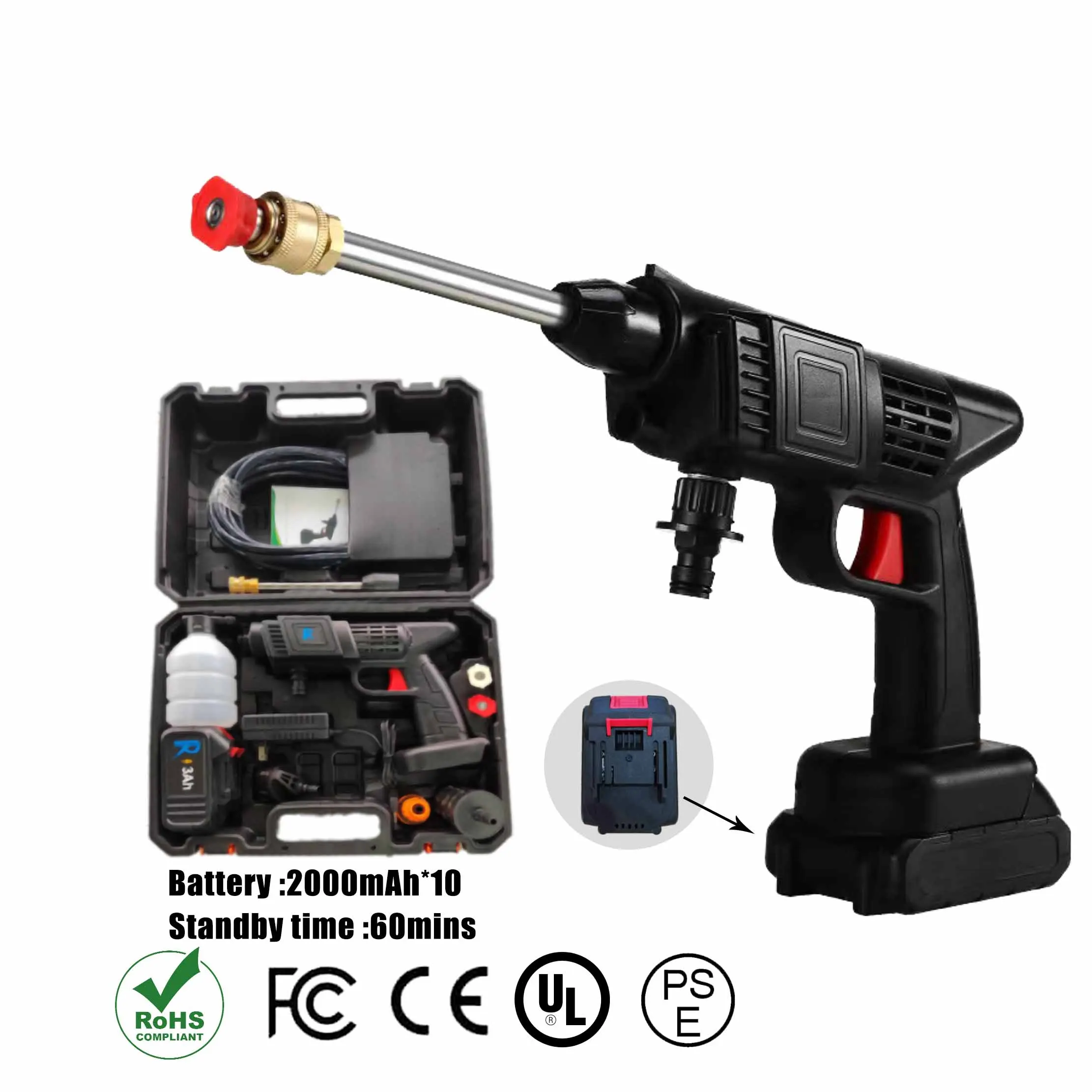 Car Washing Machine Car Wash Wireless Lithium Battery Portable High Pressure Water Spray Gun Car Washer
Car Washing Machine Car Wash Wireless Lithium Battery Portable High Pressure Water Spray Gun Car Washer