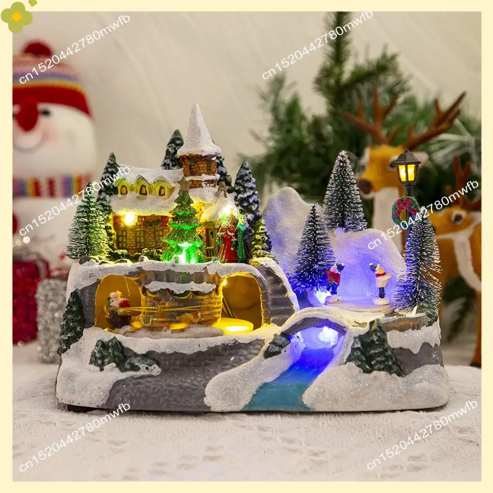 LDHL Christmas Snow House Village LED Light Luminous Ornament Figurine Christmas Decorations Crafts Xmas Decor
LDHL Christmas Snow House Village LED Light Luminous Ornament Figurine Christmas Decorations Crafts Xmas Decor