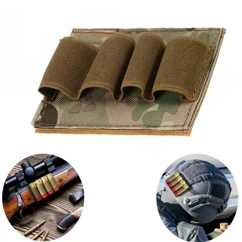 Four-hole round stock magazine pouch Velcro patch helmet battery pack outdoor hunting accessories
Four-hole round stock magazine pouch Velcro patch helmet battery pack outdoor hunting accessories