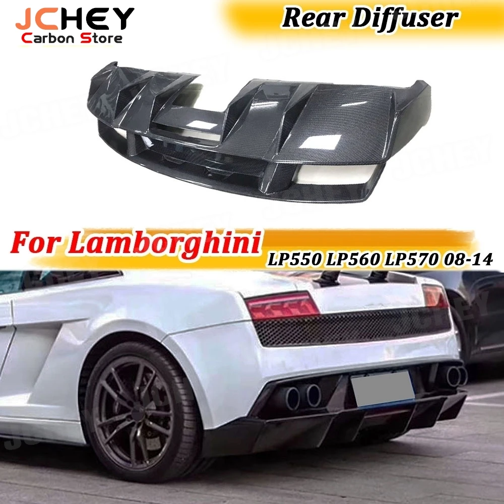 JCHEY Carbon Fiber FRP Rear Bumper Extension for Lamborghini LP550 LP560 LP570 2008-2014 Body Kits Car Rear Lip Diffuser
JCHEY Carbon Fiber FRP Rear Bumper Extension for Lamborghini LP550 LP560 LP570 2008-2014 Body Kits Car Rear Lip Diffuser