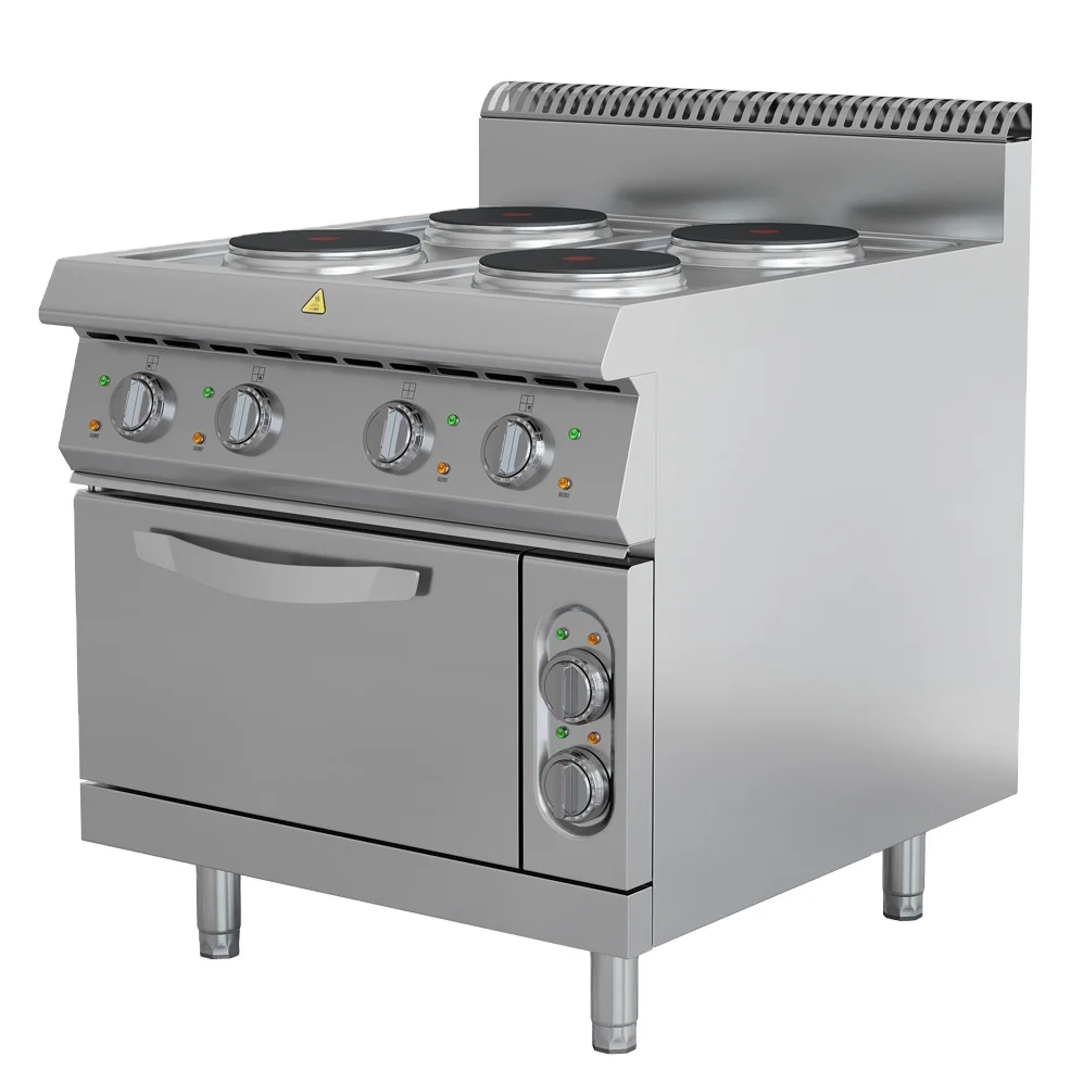 KOCHEF Floor Standing 4 Burner Round Plate Commercial Electric Cooking Stove Oven Cabinet Stainless Steel 304
KOCHEF Floor Standing 4 Burner Round Plate Commercial Electric Cooking Stove Oven Cabinet Stainless Steel 304