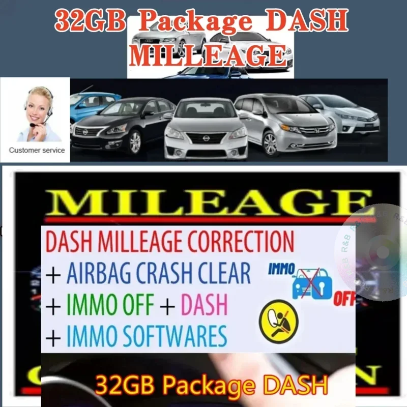 32GB Package DASH MILLEAGE CORRECTION+AIRBAG CRASH CLEAR+IMMO OFF+ DASH +IMMO SOFTWARES Download installation video
32GB Package DASH MILLEAGE CORRECTION+AIRBAG CRASH CLEAR+IMMO OFF+ DASH +IMMO SOFTWARES Download installation video