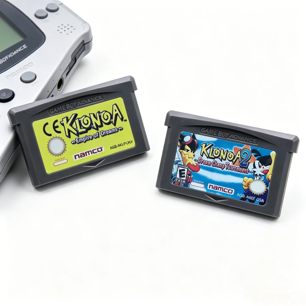 Klonoa GBA Series 32-bit Video Game Cartridge Console Card Klonoa Empire of Dreams Klonoa 2 - Dream Champ Tournament
Klonoa GBA Series 32-bit Video Game Cartridge Console Card Klonoa Empire of Dreams Klonoa 2 - Dream Champ Tournament