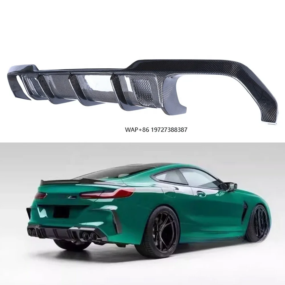 Suitable for 8 Series M8 F91 F92 F93 Carbon Fiber Rear Bumper Diffuser Retrofit Upgrade Kit
Suitable for 8 Series M8 F91 F92 F93 Carbon Fiber Rear Bumper Diffuser Retrofit Upgrade Kit