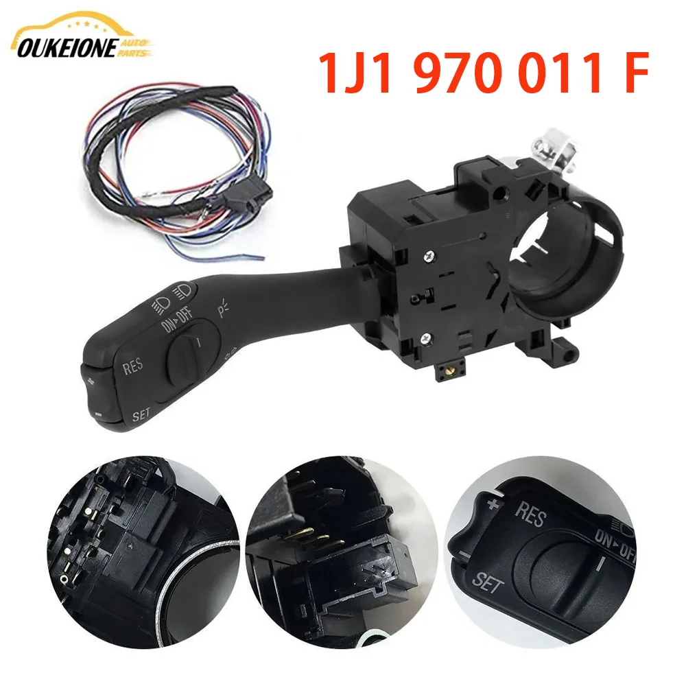 1J1970011F Cruise Control Stalk Switch System Stalk+Harness for Volkswagen Golf 4 Jetta MK4 Passat Beetle 2000-2010 18G953513A
1J1970011F Cruise Control Stalk Switch System Stalk+Harness for Volkswagen Golf 4 Jetta MK4 Passat Beetle 2000-2010 18G953513A