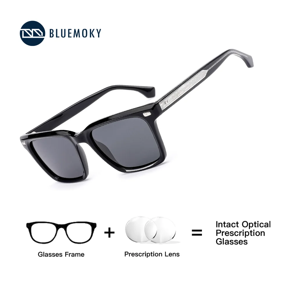 BLUEMOKY Retro Myopia Prescription Sunglasses Men Handmade Acetate Uv400 Polarized Corrective Sun Glasses RTA3608 
BLUEMOKY Retro Myopia Prescription Sunglasses Men Handmade Acetate Uv400 Polarized Corrective Sun Glasses RTA3608